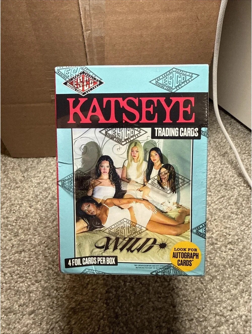 Katseye Esco Wild Trading Cards Target Exclusive Blaster Box Sealed - NEW